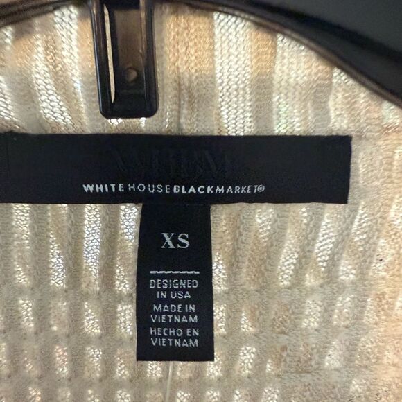 Long Sleeve Pointelle Peplum Sweater Cardigan - Picture 6 of 9